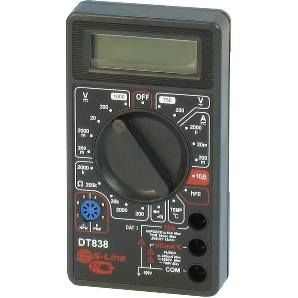 Мультиметр S-line DT-838