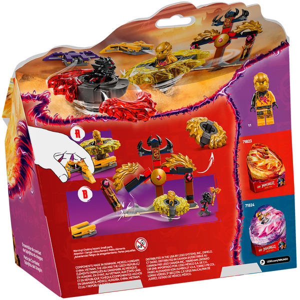 Конструктор Lego Ninjago Дракон Кружитсу: боевой набор 71826