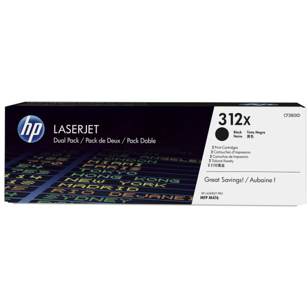 Картридж HP 312X 2-pack CF380XD