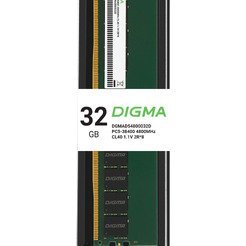 Оперативная память Digma 32ГБ DDR5 4800 МГц DGMAD54800032D