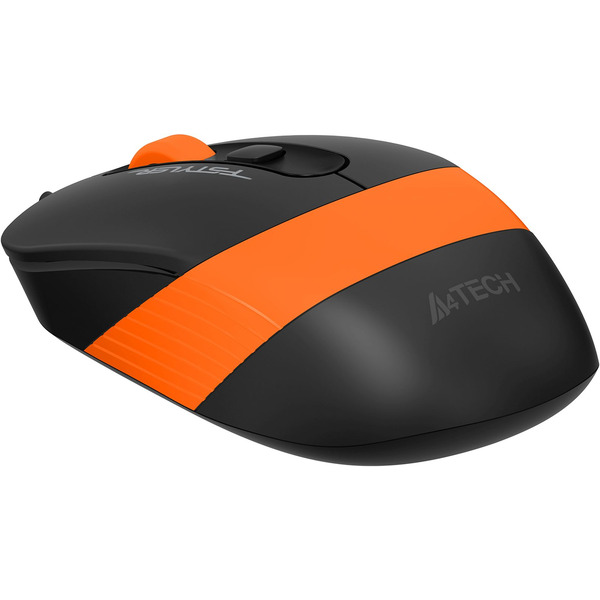 Мышь A4Tech Fstyler FM10S (оранжевый/черный)