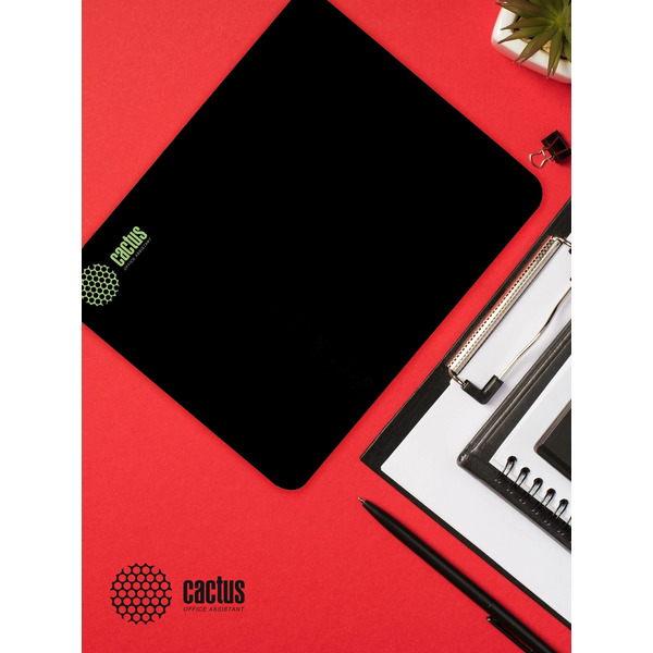 Коврик для мыши Cactus Black CS-MPC-P01XS