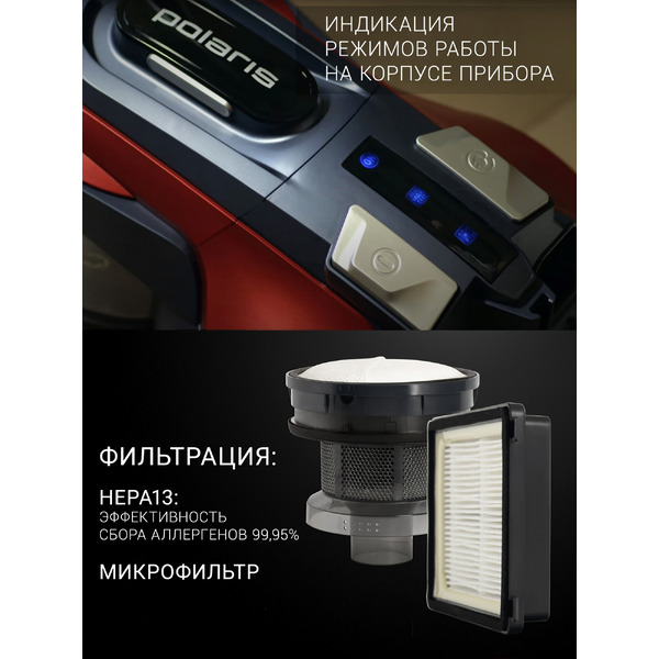 Пылесос Polaris PVC 2003RI