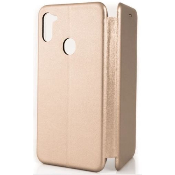 Чехол-книга CASE Magnetic flip для Samsung Galaxy A11 (золотой)