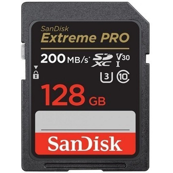 Карта памяти SanDisk Extreme PRO SDXC 128GB (SDSDXXD-128G-GN4IN)