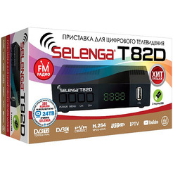 Приемник цифрового ТВ Selenga T 82D