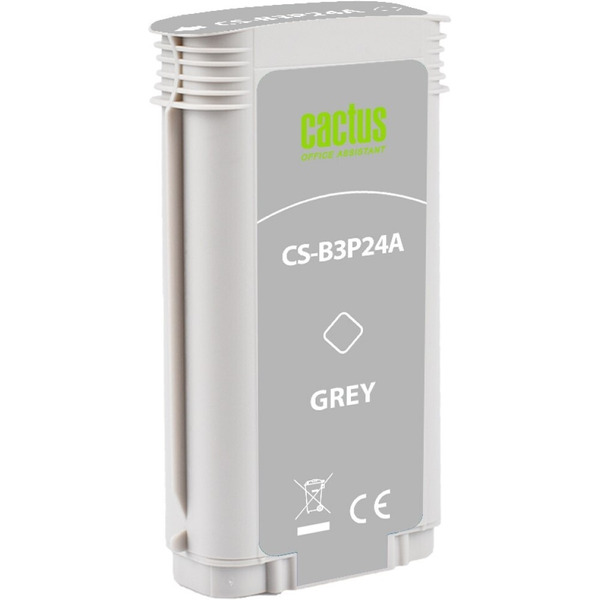 Картридж струйный Cactus CS-B3P24A №727 (серый)