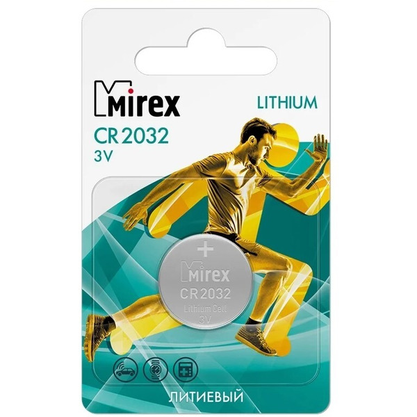Батарейка Mirex CR2032 1 шт