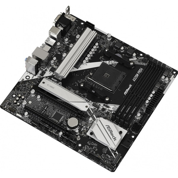 Материнская плата ASRock A520M Pro4