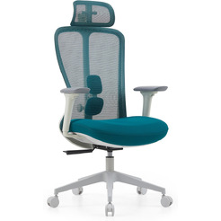 Офисное кресло SPARX FX-28-1 Fansil (White / Cyan)