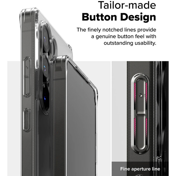 Чехол Ringke FUSION для Galaxy S25 Ultra MATTE CLEAR