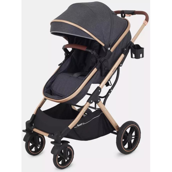 Детская коляска Rant Basic Pulsar Gold 2 в 1 RA160 (Grey)