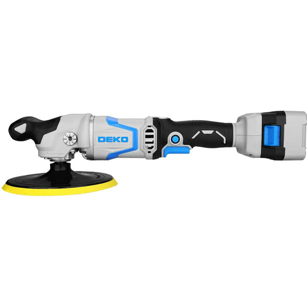 Полировальная машина Deko KDCP20 PRO 081-1028 (с 1-им АКБ)
