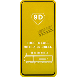 Защитное стекло для телефона Bingo Full Silkprint для ZTE Blade A51 NFC (черный)