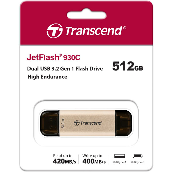 USB Flash Transcend JetFlash 930C 512GB (TS512GJF930C)