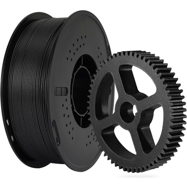 Пластик Kingroon PETG Carbon Fiber 1.75мм HC218 (1кг, Black)