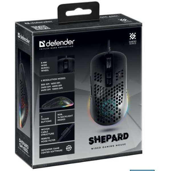 Мышь Defender Shepard GM-620L (52620)