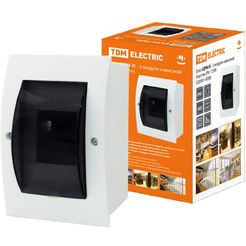 Бокс пластиковый TDM ЩРН-П-3 SQ0901-0008