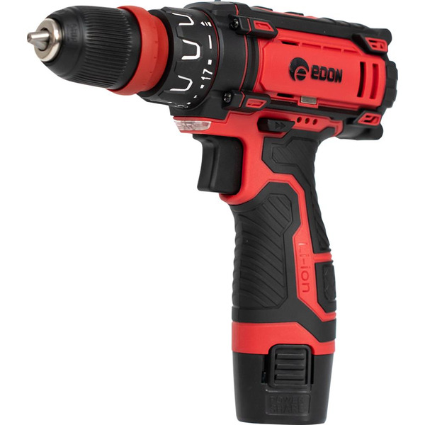 Дрель-шуруповерт Edon AD-12AUN (с 2-мя АКБ, кейс)