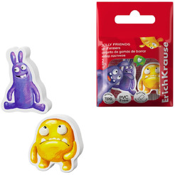 Ластик Erich Krause Jolly Friends 63830 (2 шт)