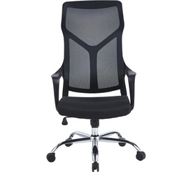 Кресло офисное SITUP MIX 750 (WORK) BLАСК CHROME (сетка Black / Black)