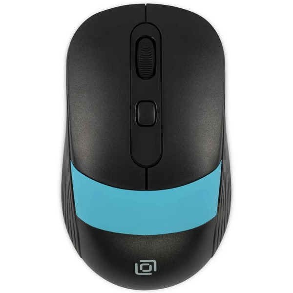 Мышь Oklick 310MW (черный/синий)