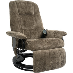 Массажное кресло Calviano 20 (коричневый плюш)