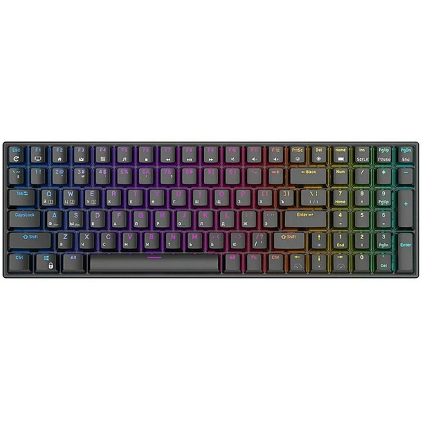 Клавиатура Royal Kludge RK100 Black (Red switch)
