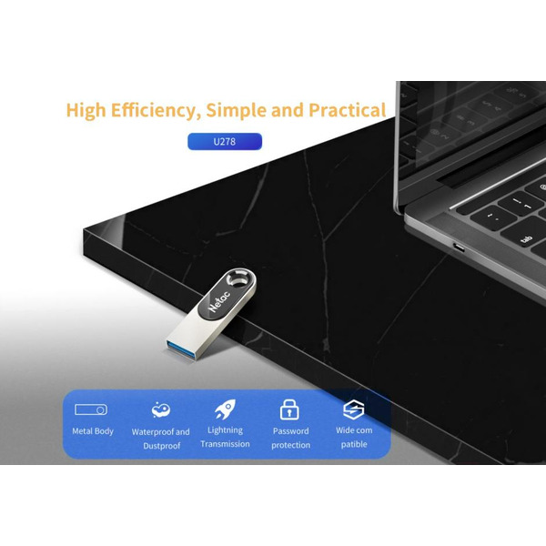 USB Flash Netac U278 USB 3.0 16GB NT03U278N-016G-30PN