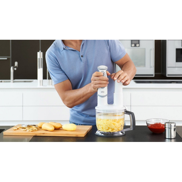 Блендер погружной BRAUN MQ5077 (белый)