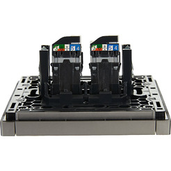 Розетка компьютерная IEK Forte&Piano FP-K20-1-K46