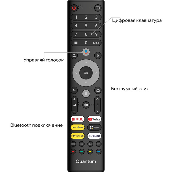 Телевизор Quantum 43F6BQ
