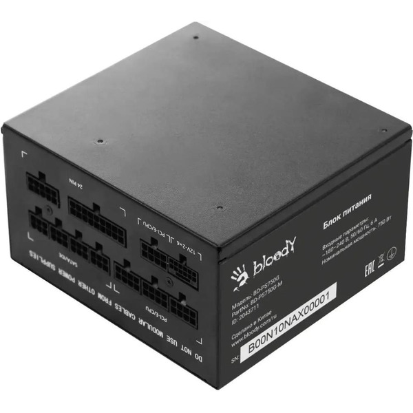 Блок питания A4Tech Bloody BD-PS750G-M