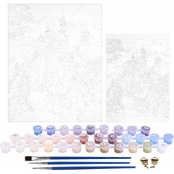 Картина по номерам ОСТРОВ СОКРОВИЩ «Замок Нойшванштайн Бавария» 663281