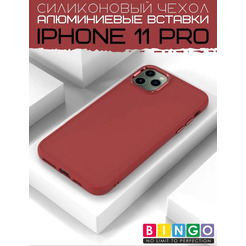 Бампер BINGO Metal iPhone 11 Pro Красный