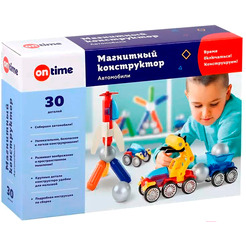 Конструктор магнитный On Time Автомобили 45152