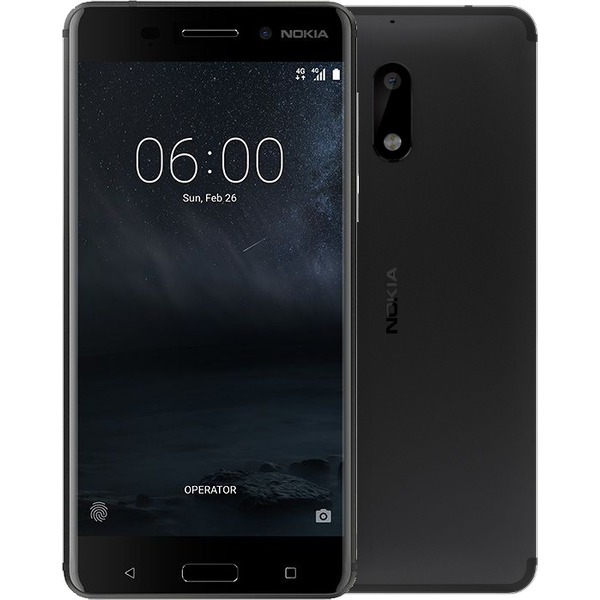 Смартфон Nokia 6 черный (11PLEB01A15)