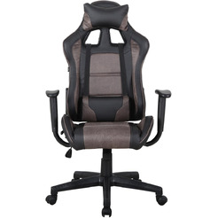 Кресло Brabix GT Racer GM-100 (черный/коричневый)