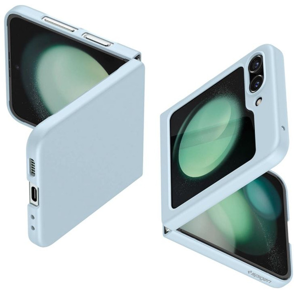 Чехол для телефона Spigen Air Skin для Galaxy Z Flip 5 ACS06233 (голубой)