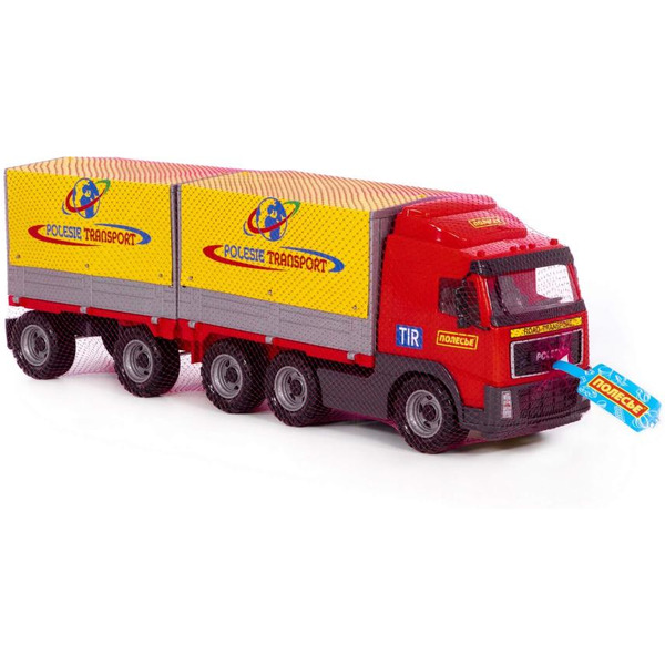 Автомобиль бортовой тентовый с прицепом Полесье 8732