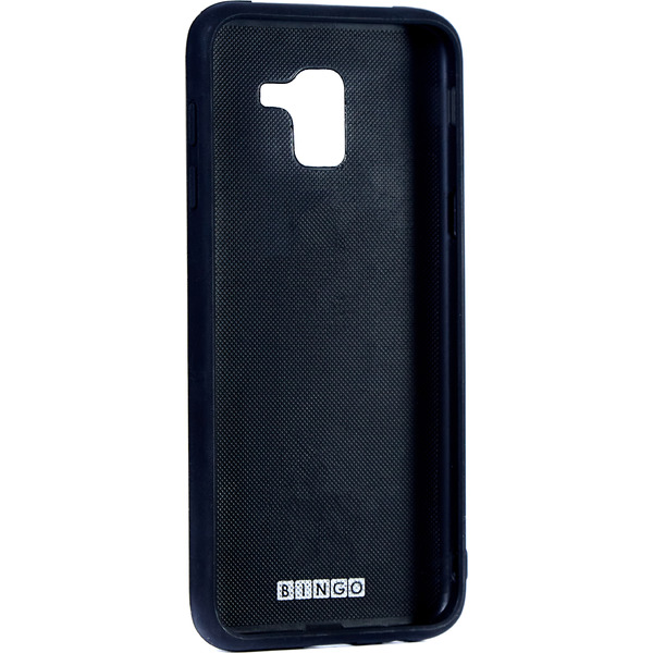 Чехол-накладка Bingo STRIPS TPU для SAMSUNG Galaxy J6 2018 (черный)