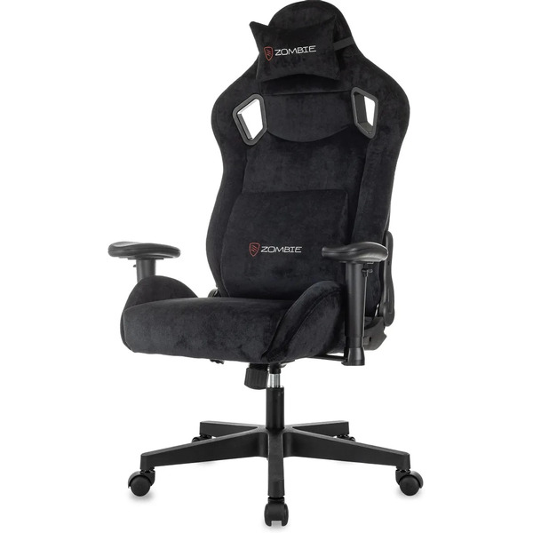 Кресло игровое Zombie Ghost Fabric (черный)