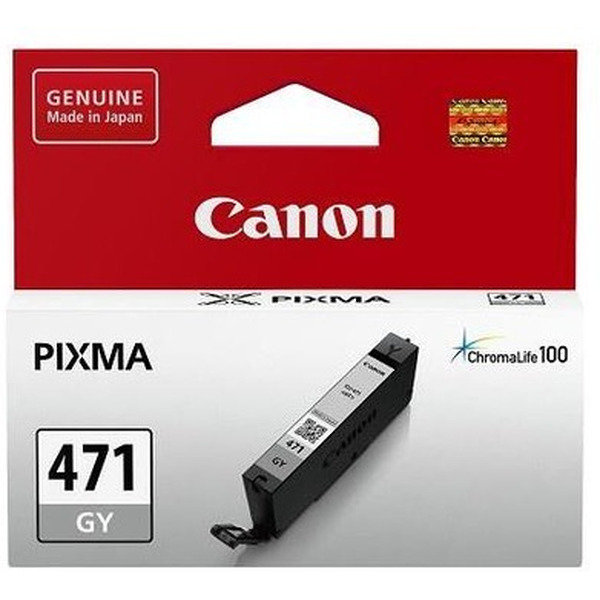 Картридж Canon CLI-471GY для Canon PIXMA MG5740, Canon PIXMA MG6840, Canon PIXMA MG7740 Black, Canon PIXMA MG7740 White, Canon PIXMA TS9040