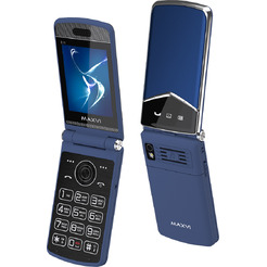 Мобильный телефон Maxvi E11 (темно-синий)