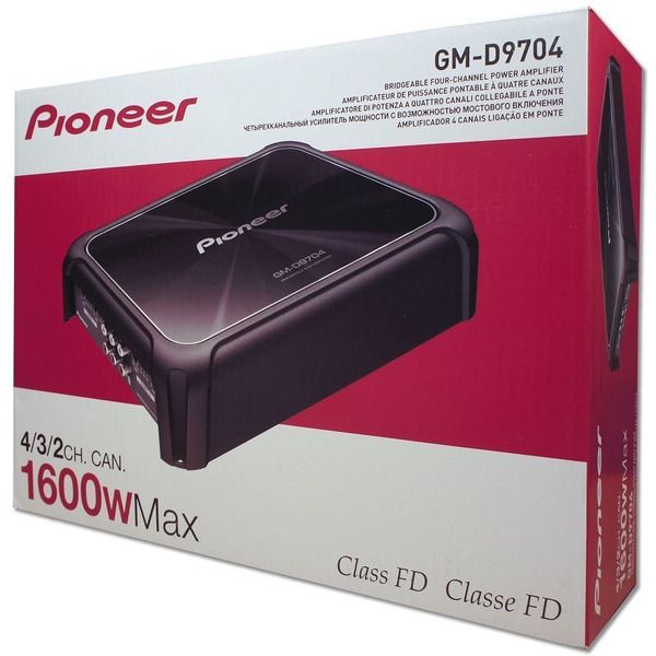 Автомобильный усилитель Pioneer GM-D9704