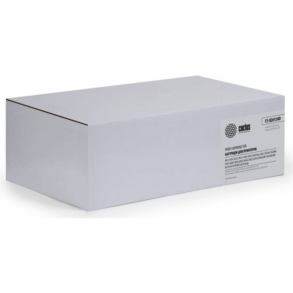 Картридж лазерный Cactus CS-Q2612AD черный двойная упак. (2000стр.) для HP 1010/1012/1015/1018/1020/1022/3015/3020