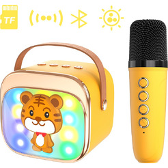 Колонка-караоке с двумя микрофонами Maxtop KK03T