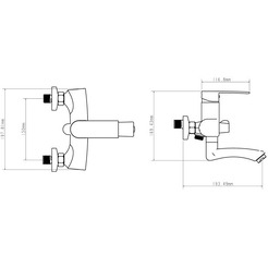 Смеситель Econoce EC0271WT