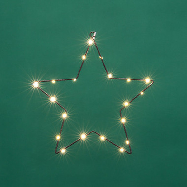 Светодиодная подвесная фигура NEON-NIGHT Звезда на металлическом каркасе 501-057