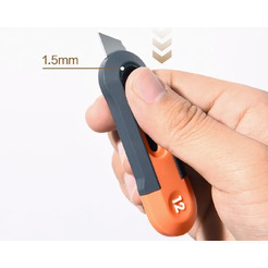 Нож строительный Deli HS HT4007C